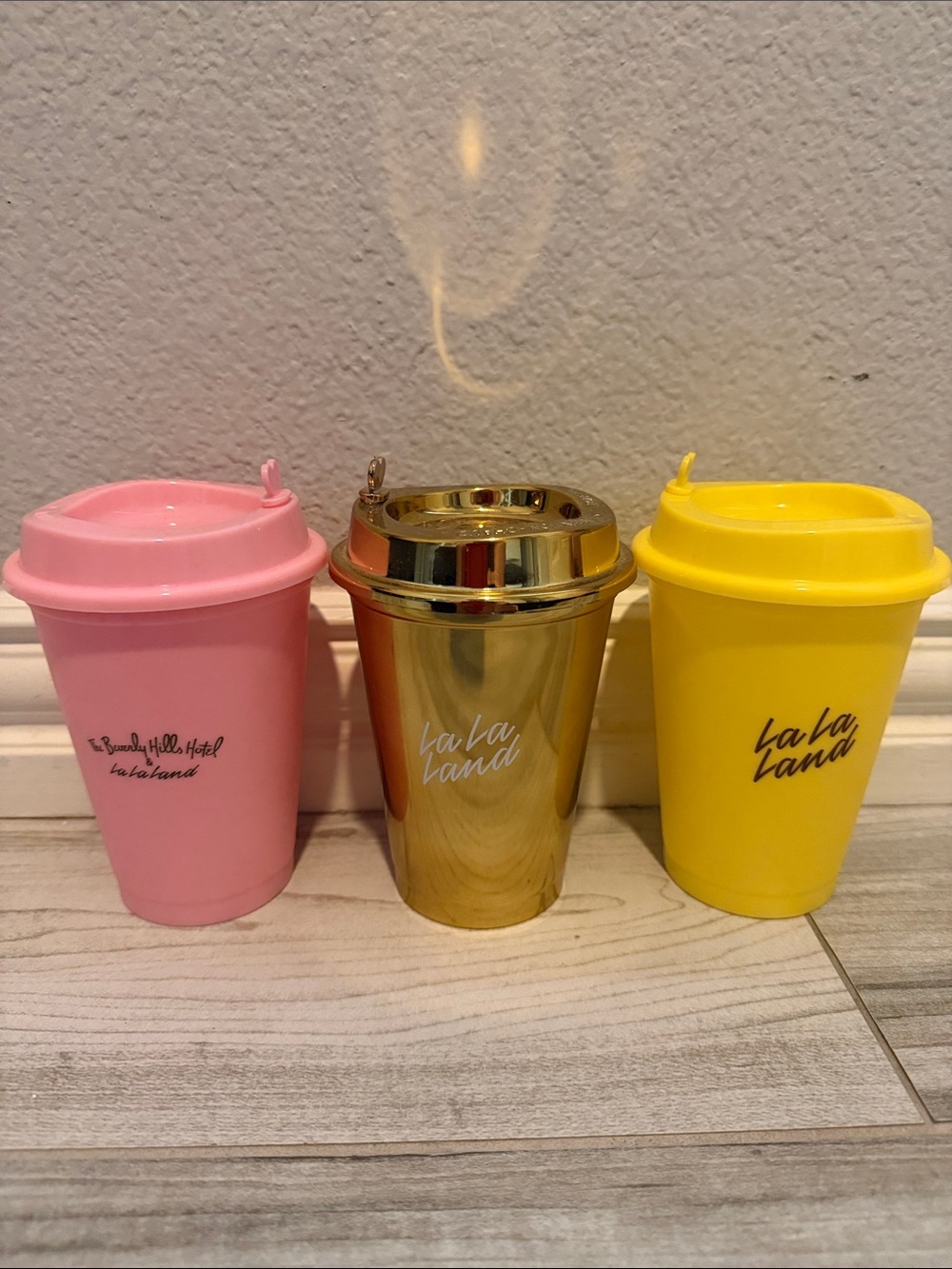 Bundle of 3 La La Land Reusable Coffee Cups